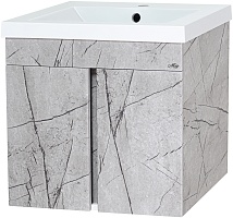 Misty Тумба с раковиной Торос 60 мрамор античный